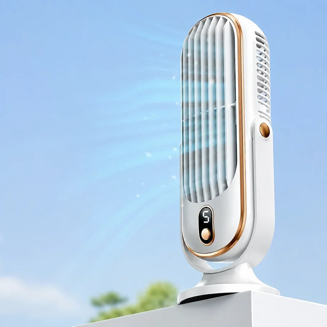 Portable Fan Series | Battery Operated Handheld Fan with USB Rechargeable Feature | Personal Cooling for Home and Travel