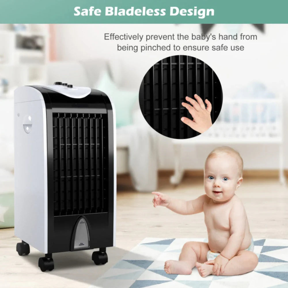 Smart Home | Portable Air Cooler with 4-in-1 Functionality | Efficient Cooling for Comfort