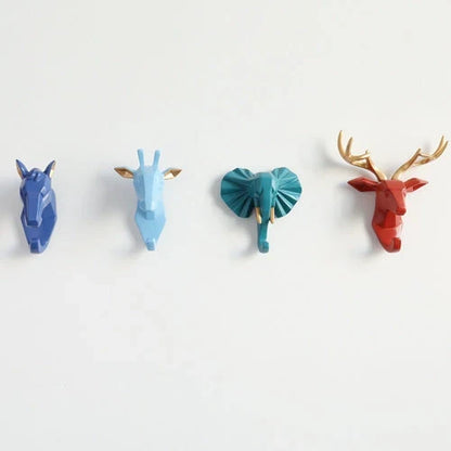 Tierkopf Wall Hook