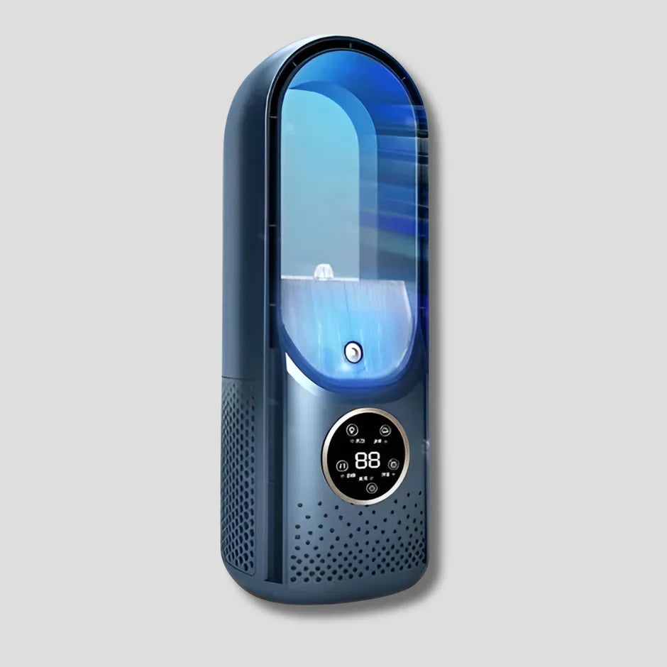 Blade-Free Portable AC Unit with Quiet Operation &amp; Compact Design for Home Comfort
