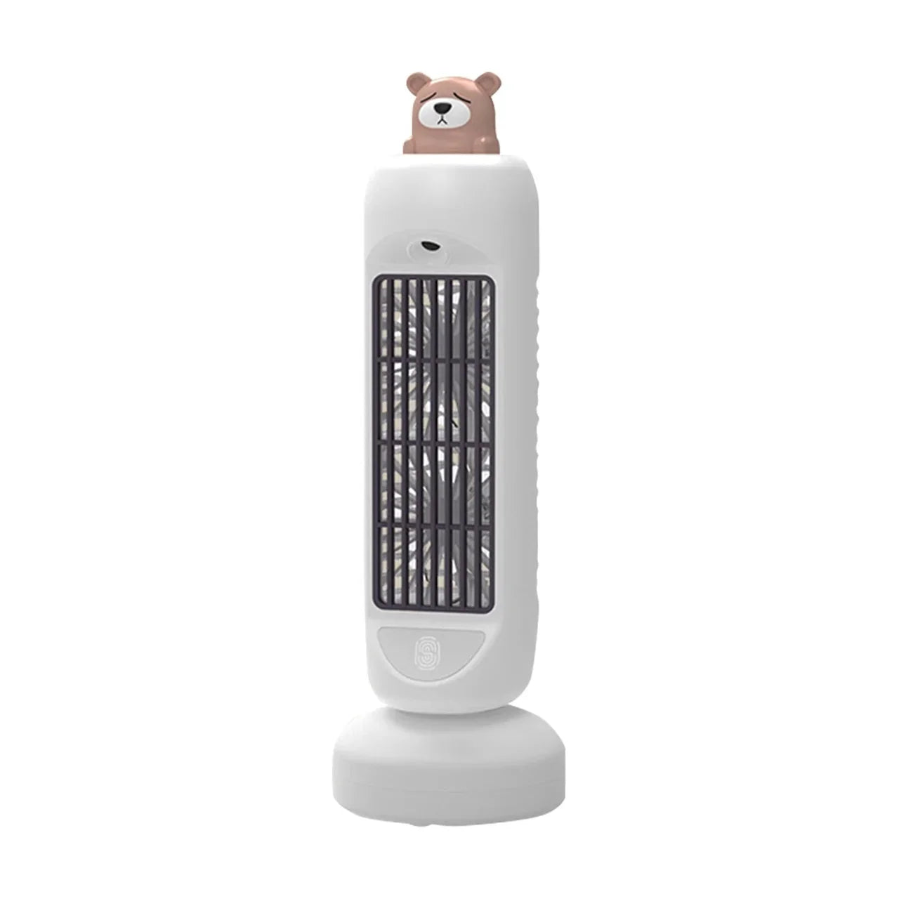 Charming Mini Bear | Air Cooler Humidifier Fan with 3-Speed Control | Compact Design for Ultimate Comfort