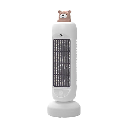 Charming Mini Bear | Air Cooler Humidifier Fan with 3-Speed Control | Compact Design for Ultimate Comfort