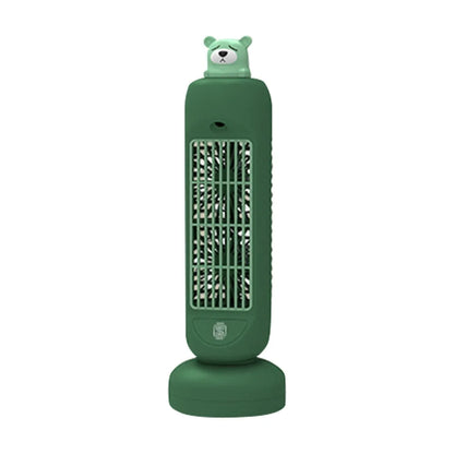Charming Mini Bear | Air Cooler Humidifier Fan with 3-Speed Control | Compact Design for Ultimate Comfort