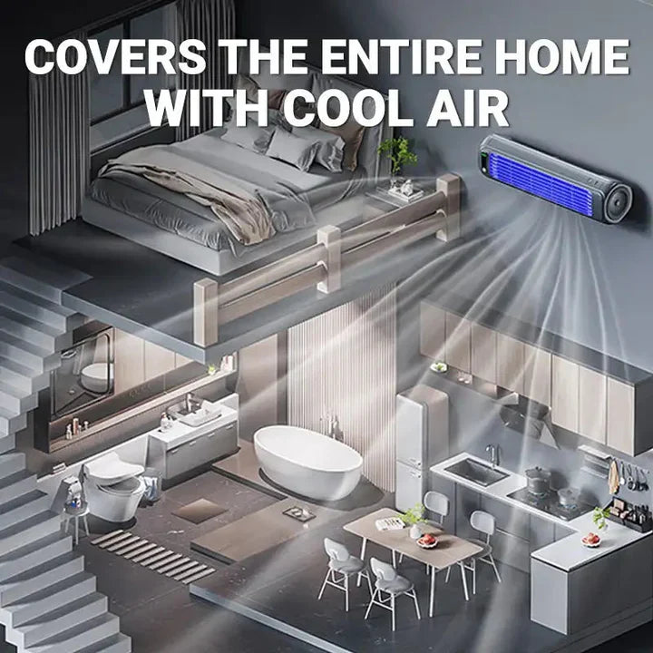 Vepine ChillMate | Portable AC Unit with 3 Adjustable Speeds | Compact Mini Air Conditioner for Work and Travel