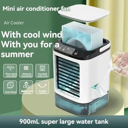 Cold Sense 2.0 | Mini Portable Air Cooler with Built-in Ice Tray | Efficient Cooling for Home and Travel