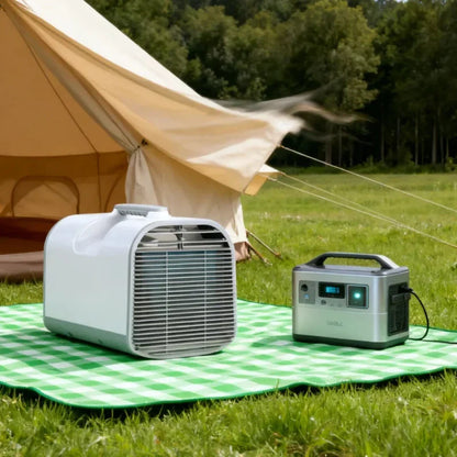 Compact Portable Air Conditioner with Dehumidifier Function | Ideal for Camping and Small Spaces