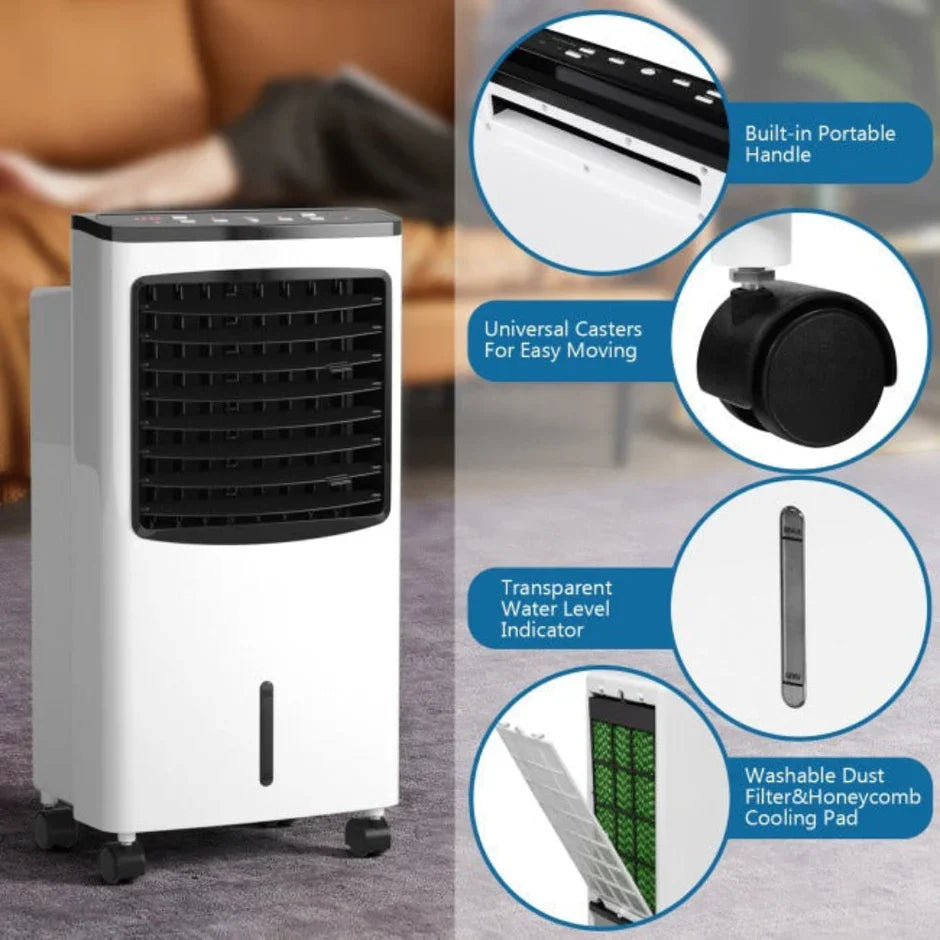 Compact Room Cooler | Portable Air Conditioner with Fast Cooling | Low Noise Design for Comfortable Living