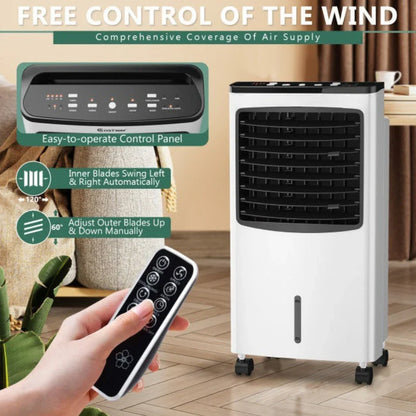 Compact Room Cooler | Portable Air Conditioner with Fast Cooling | Low Noise Design for Comfortable Living