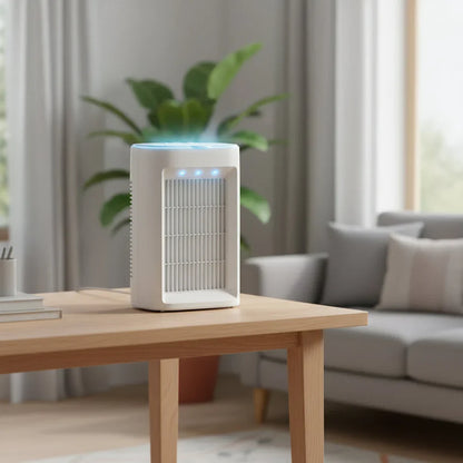 Compact USB Cool Mist Humidifier with 3 Speed Settings | Portable Air Humidifier for Bedroom Comfort