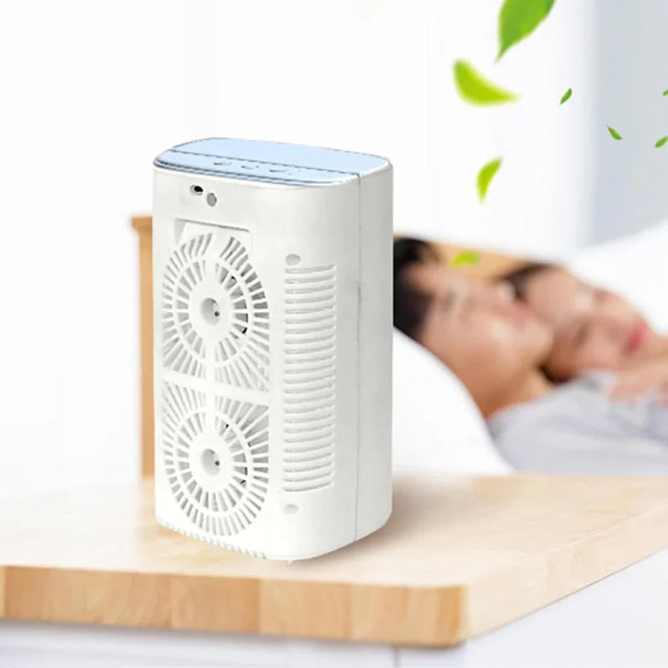 Compact USB Cool Mist Humidifier with 3 Speed Settings | Portable Air Humidifier for Bedroom Comfort