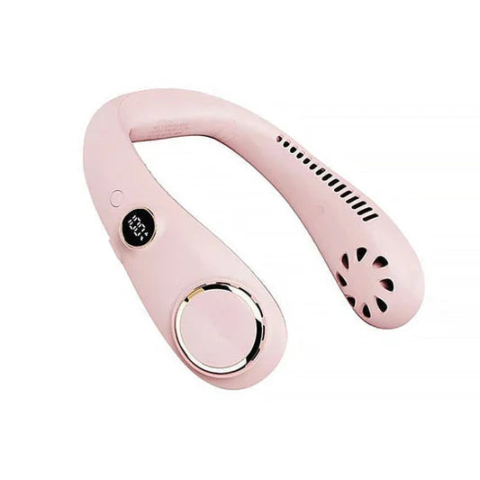 Cooling Breeze | Portable Neck Fan with Rechargeable Battery | Lightweight Design for Instant Relief