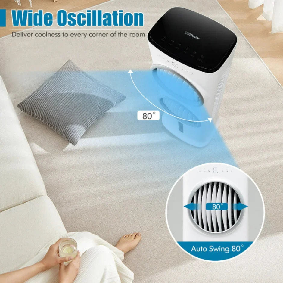 Evaporative Air Cooler | 3-in-1 Portable Fan with Remote Control | Efficient Cooling for Comfort