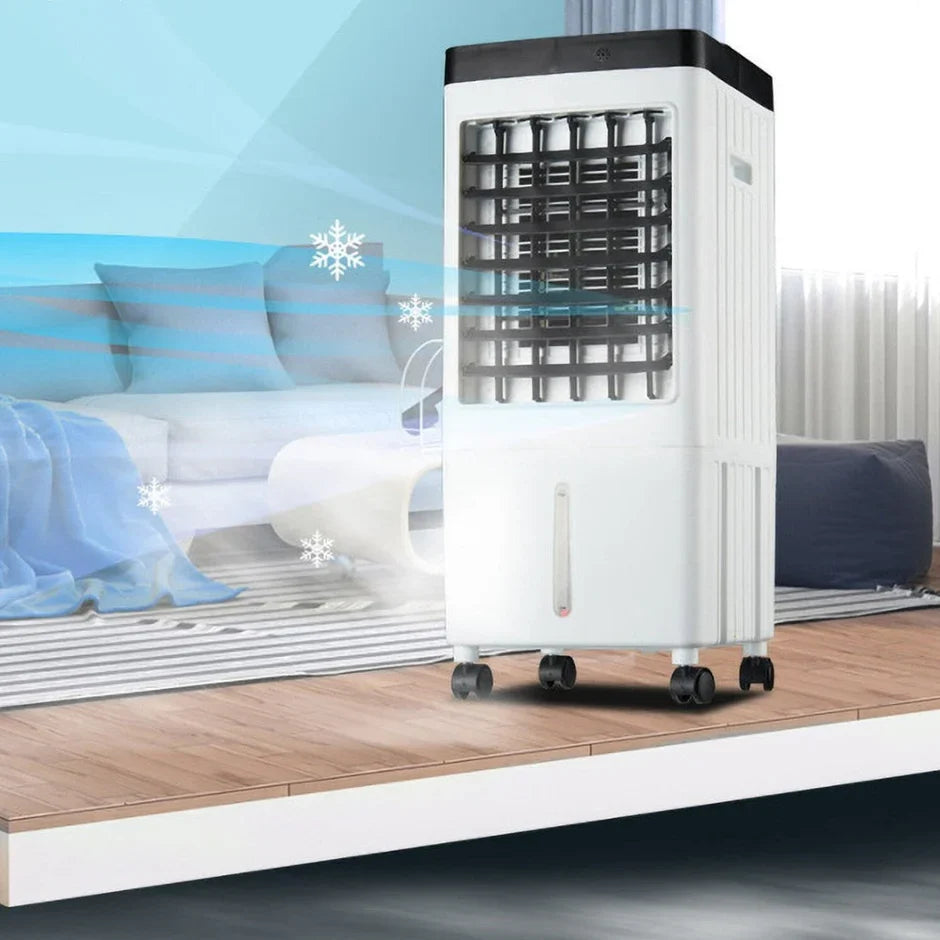 Home Breeze | Portable Evaporative Air Conditioner with Ice Packs | Energy Efficient Cooling for Comfort