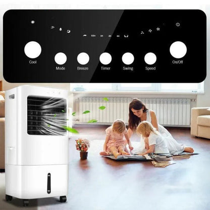 Home Comfort | Windowless Air Cooler with Remote Control &amp; 3-in-1 Functionality | Efficient Cooling for Large Spaces