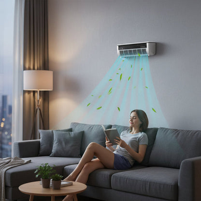 Innovative Wall Mounted Fan with Remote Control | Space-Saving Design for Quick Cooling Relief