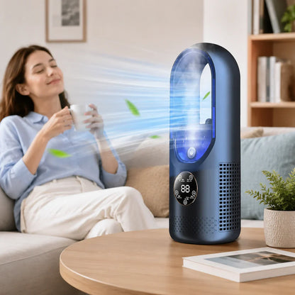 Portable AC Unit | Mini Air Conditioner with Bladeless Design | Energy Efficient for Small Spaces