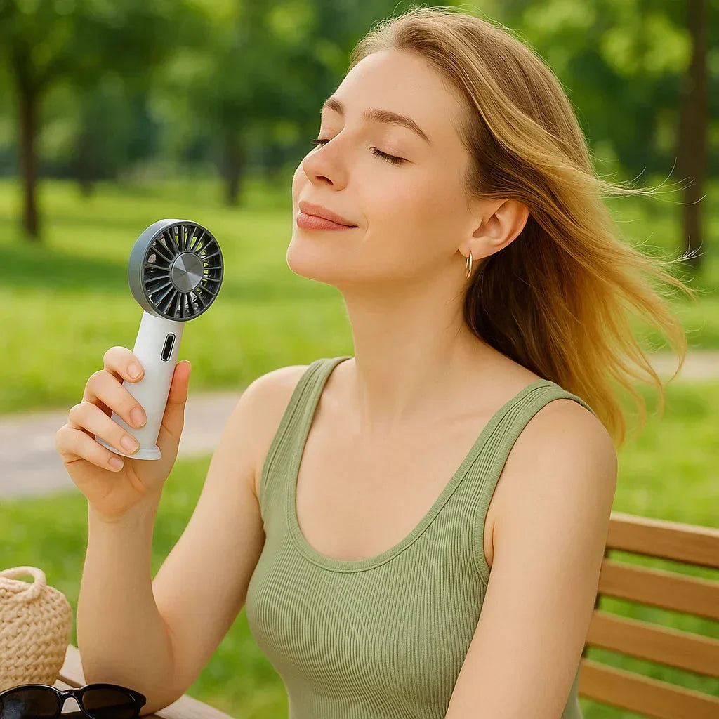 Portable Air Conditioner Cooling Fan | Compact &amp; Lightweight Design for Ultimate Comfort at Home or Outdoors