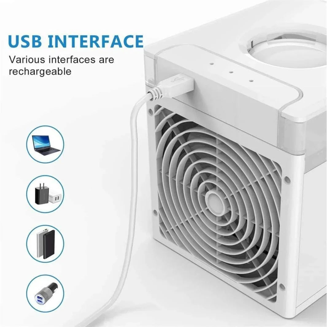 Portable Air Conditioner | 3-in-1 Compact Cooling Device with Humidifier | Personal Comfort Solution for Home and Office
