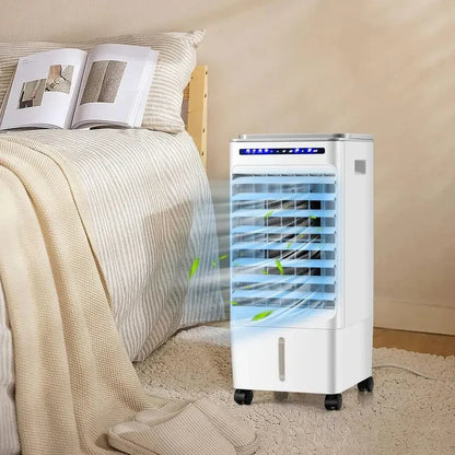 Portable Evaporative Cooler | Air Cooling Fan with Remote Control | Compact Design for Home and Office Comfort