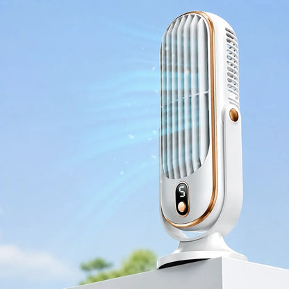 Portable Fan Series | Battery Operated Handheld Fan with USB Rechargeable Feature | Personal Cooling for Home and Travel