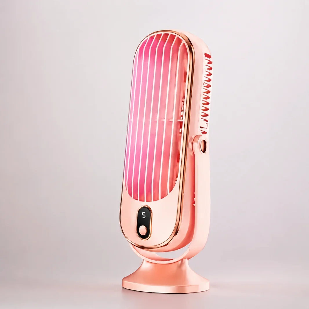 Portable Fan Series | Battery Operated Handheld Fan with USB Rechargeable Feature | Personal Cooling for Home and Travel