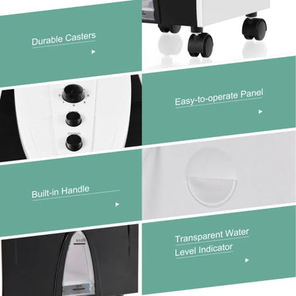 Smart Home | Portable Air Cooler with 4-in-1 Functionality | Efficient Cooling for Comfort