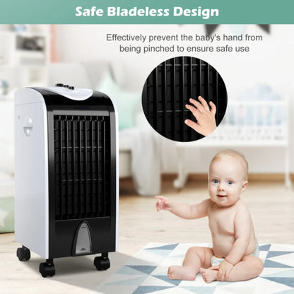 Smart Home | Portable Air Cooler with 4-in-1 Functionality | Efficient Cooling for Comfort