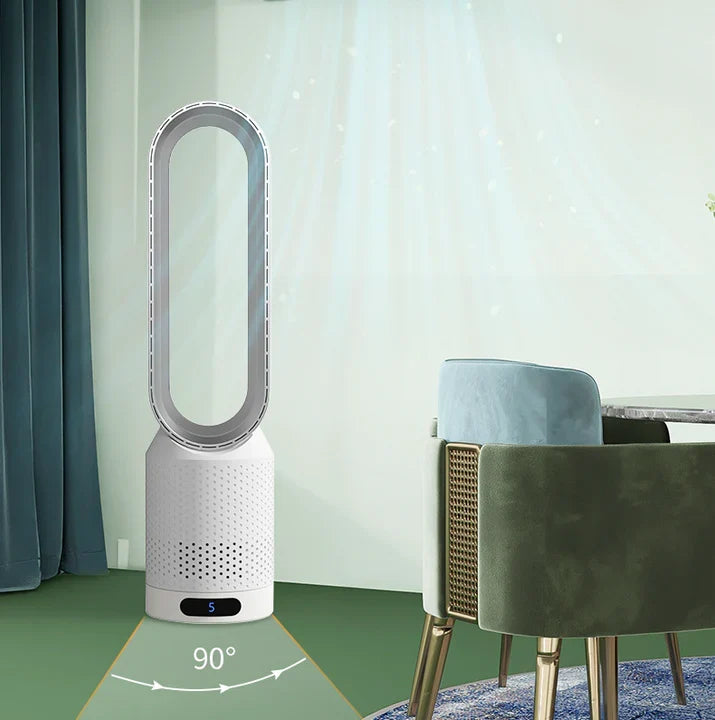 Versatile 3-in-1 Air Cooler | Evaporative Cooling Fan with Adjustable Oscillation | Air Purifier for Enhanced Indoor Comfort