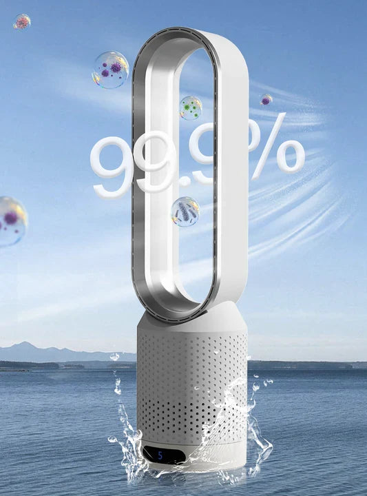 Versatile 3-in-1 Air Cooler | Evaporative Cooling Fan with Adjustable Oscillation | Air Purifier for Enhanced Indoor Comfort
